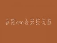 德阳seo技术交流群 软件网站优化