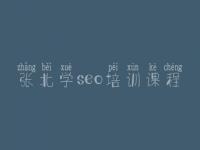 张北学seo培训课程_建设个网站