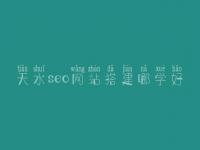 天水seo网站搭建哪学好_seo工作好不好