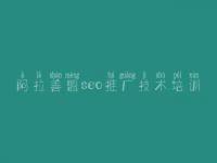阿拉善盟seo推广技术培训_视频网站建设方案