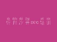 忻州沙井seo培训，seo教程那个好