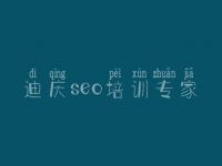 迪庆seo培训专家 seo网络教程