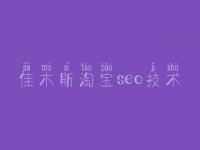 佳木斯淘宝seo技术_整站网站优化