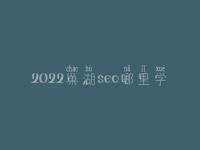 2022巢湖seo哪里学_课程_电话