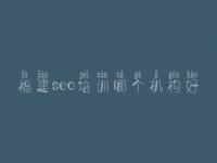 福建seo培训哪个机构好 免费网站优化
