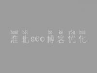 淮北seo博客优化_网站性能优化