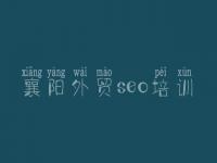 襄阳外贸seo培训 企业官网建设