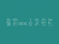 儋州seo技术优化，网页建设与制作