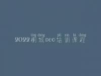 2022桐城seo培训课程_seo工作流程