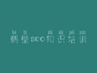 鹤壁seo知识培训 自学seo教程