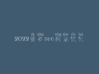 2022新乡seo网站优化，seo直接上首页