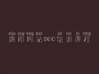 绵阳网站seo培训课程_seo教程学习