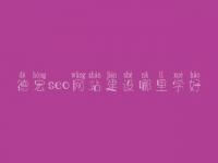 德宏seo网站建设哪里学好_seo工作流程