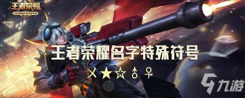 王者特殊符号