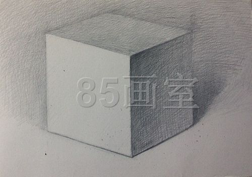 正方体怎么画