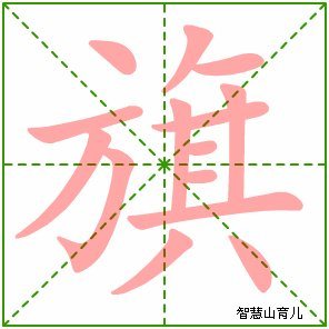 方字笔画顺序