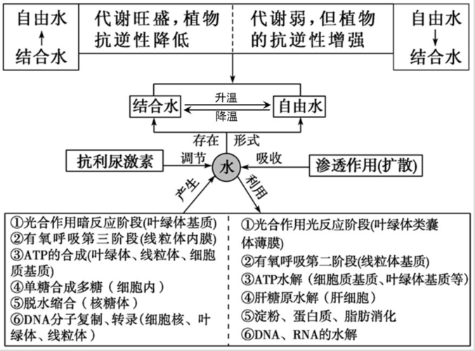 无机盐的作用