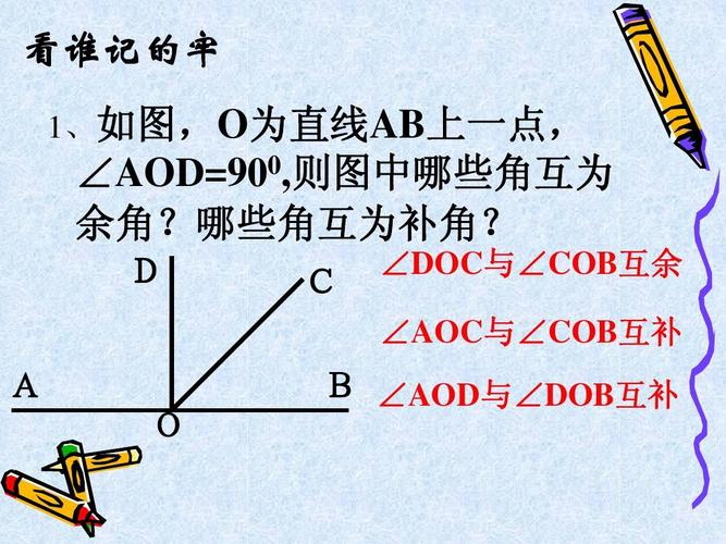 邻补角的定义
