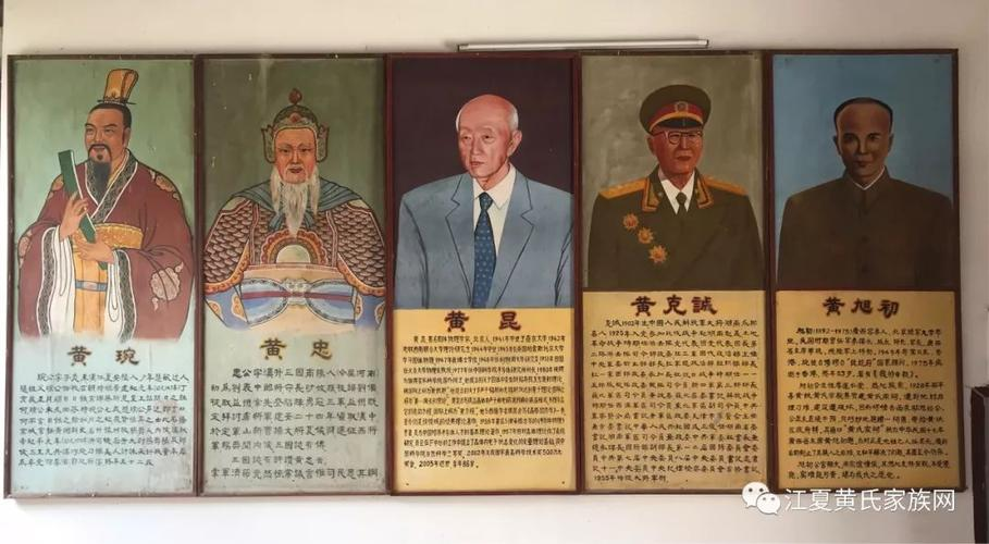 黄姓的辈分顺序
