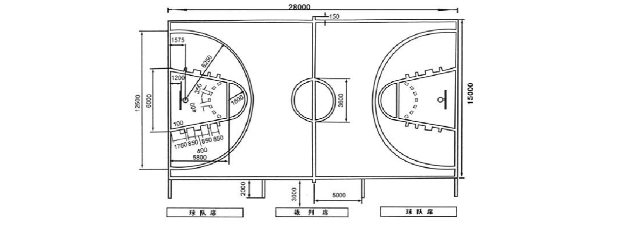 标准篮球框尺寸